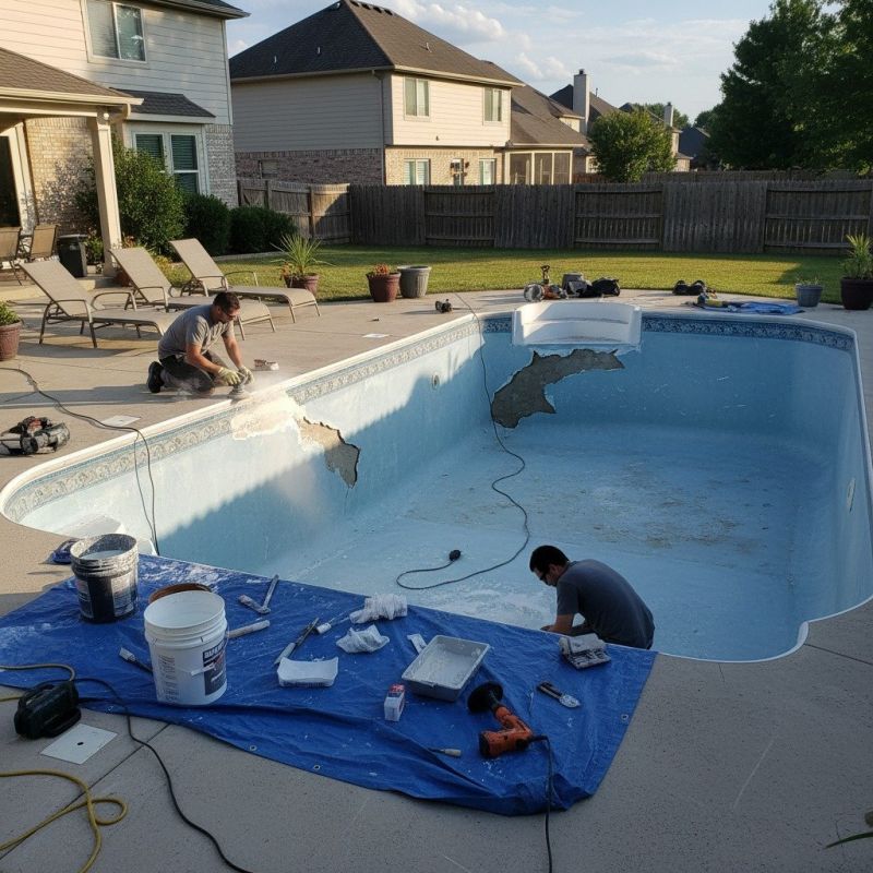 Contact About Fiberglass Pool Repair